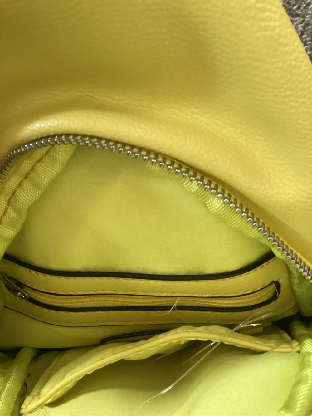 Le Miel Women's Yellow Hobo Crossbody Sling Bag